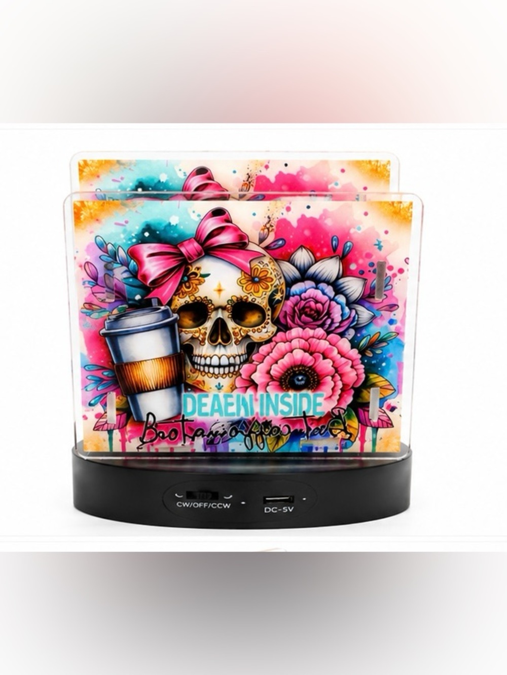 Acrylic Skelly Pen Box